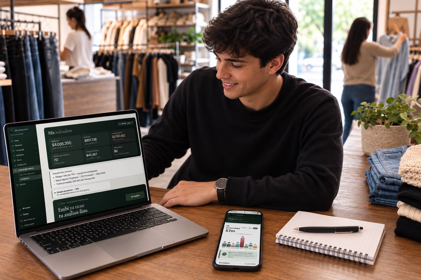 MB Strategy acompañando la implementación con un equipo